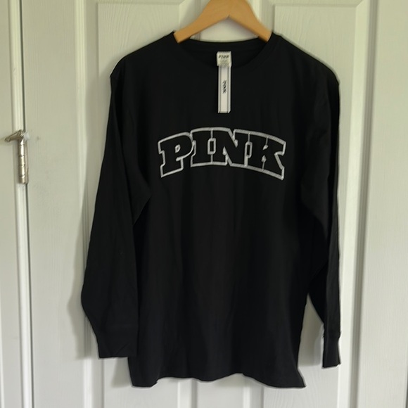 PINK Victoria's Secret long sleeve Tee NWT - Picture 1 of 7